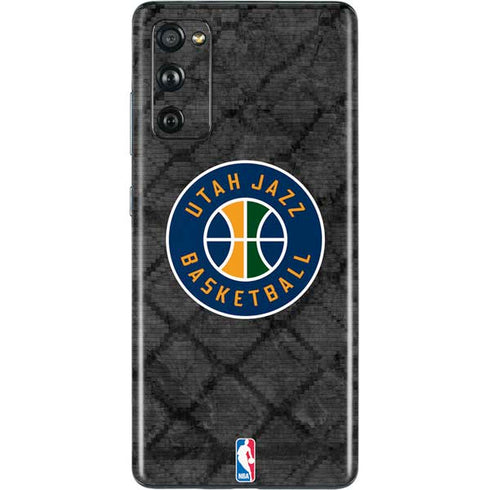 NBA Utah Jazz Black Rust Galaxy S20 Fan Edition Skin