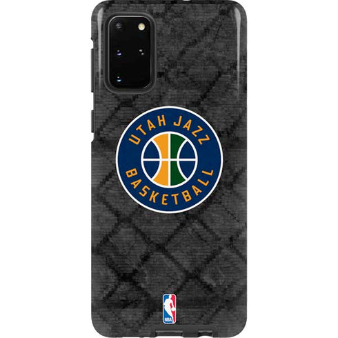 NBA Utah Jazz Black Rust Galaxy S20 Plus Pro Case
