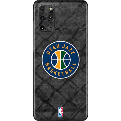 NBA Utah Jazz Black Rust Galaxy S20 Plus Skin
