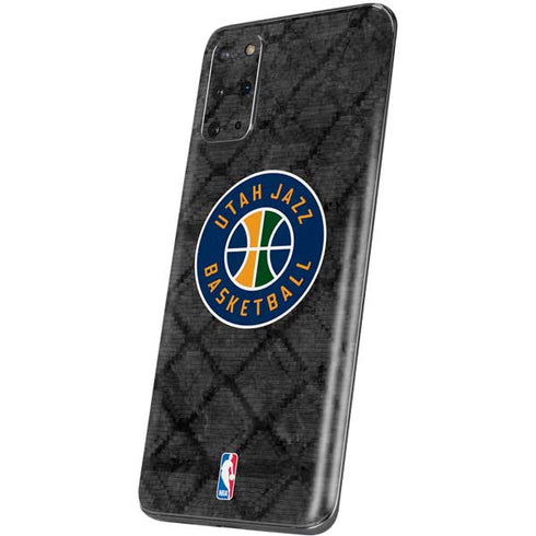 NBA Utah Jazz Black Rust Galaxy S20 Plus Skin