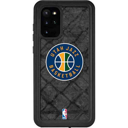 NBA Utah Jazz Black Rust Galaxy S20 Plus Waterproof Case