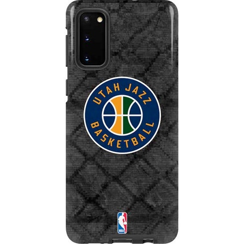 NBA Utah Jazz Black Rust Galaxy S20 Pro Case