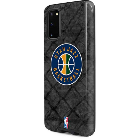 NBA Utah Jazz Black Rust Galaxy S20 Pro Case