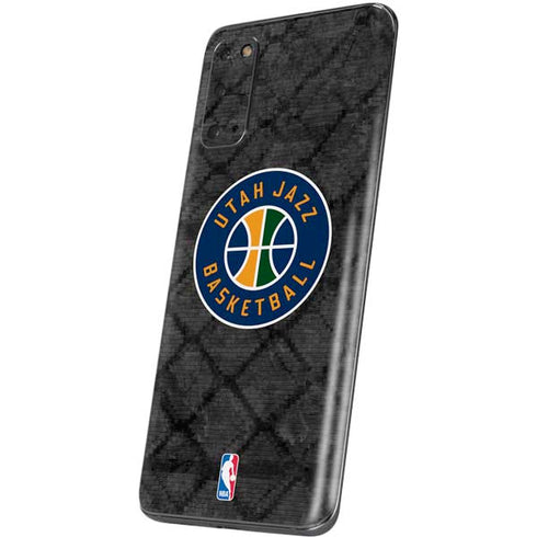 NBA Utah Jazz Black Rust Galaxy S20 Skin