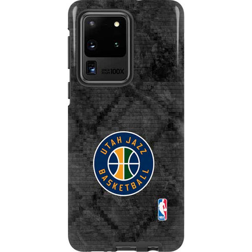 NBA Utah Jazz Black Rust Galaxy S20 Ultra 5G Pro Case