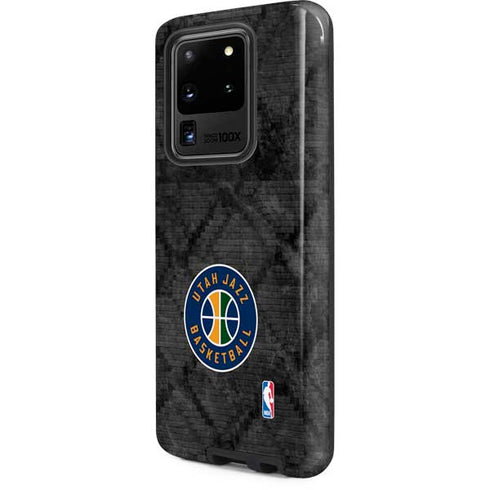NBA Utah Jazz Black Rust Galaxy S20 Ultra 5G Pro Case