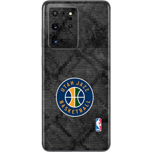 NBA Utah Jazz Black Rust Galaxy S20 Ultra 5G Skin