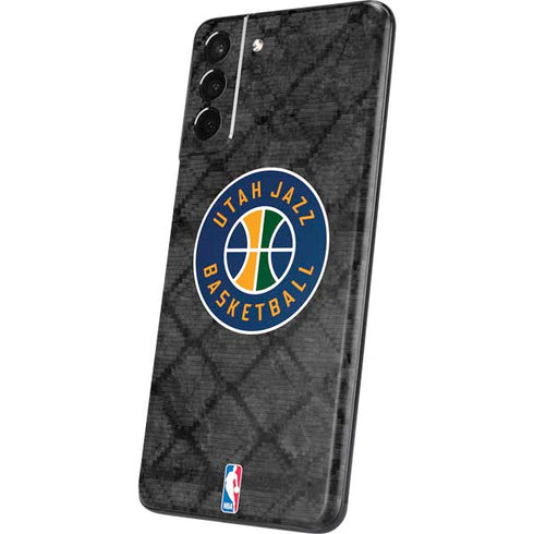 NBA Utah Jazz Black Rust Galaxy S21 5G Skin