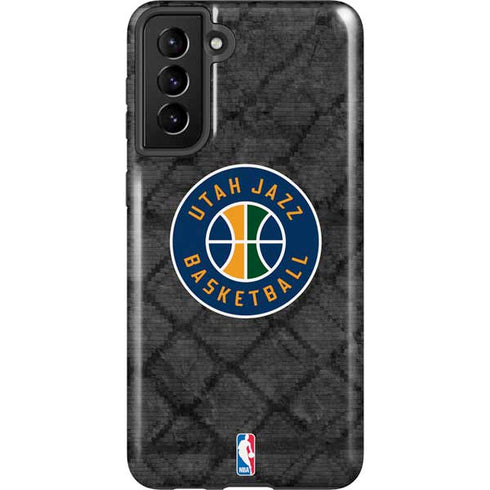 NBA Utah Jazz Black Rust Galaxy S21 Plus 5G Pro Case
