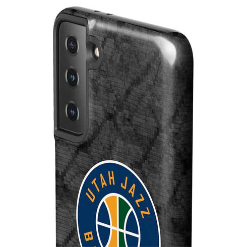 NBA Utah Jazz Black Rust Galaxy S21 Plus 5G Pro Case