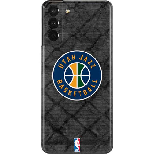NBA Utah Jazz Black Rust Galaxy S21 Plus 5G Skin