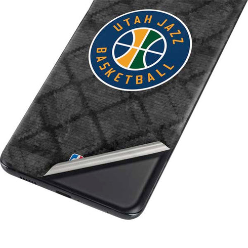 NBA Utah Jazz Black Rust Galaxy S21 Plus 5G Skin