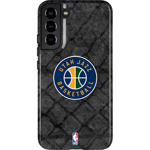 NBA Utah Jazz Black Rust Galaxy S22 Plus Pro Case