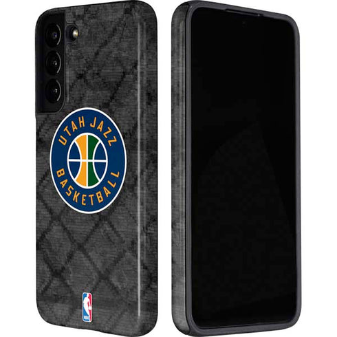 NBA Utah Jazz Black Rust Galaxy S22 Plus Pro Case