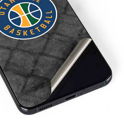 NBA Utah Jazz Black Rust Galaxy S22 Plus Skin
