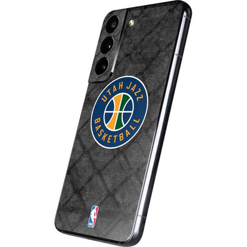 NBA Utah Jazz Black Rust Galaxy S22 Skin
