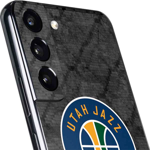 NBA Utah Jazz Black Rust Galaxy S22 Skin