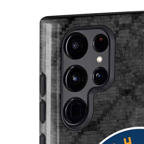 NBA Utah Jazz Black Rust Galaxy S22 Ultra Pro Case
