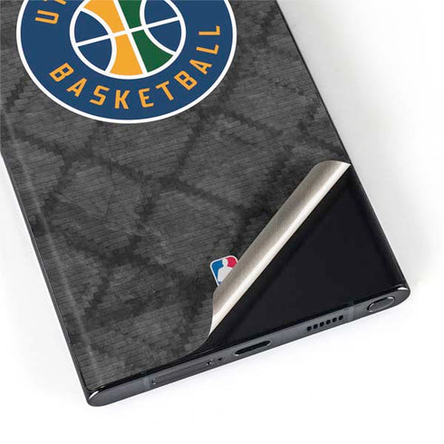 NBA Utah Jazz Black Rust Galaxy S22 Ultra Skin