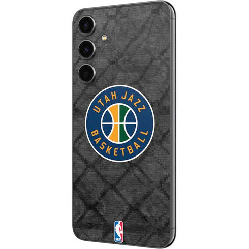 NBA Utah Jazz Black Rust Galaxy S23 FE Skin