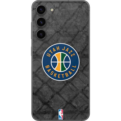 NBA Utah Jazz Black Rust Galaxy S23 Plus Skin