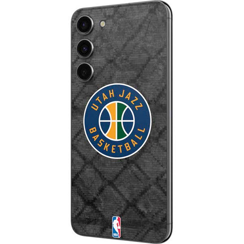 NBA Utah Jazz Black Rust Galaxy S23 Plus Skin
