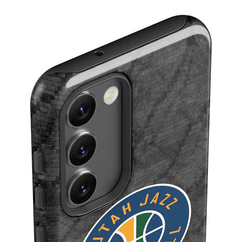 NBA Utah Jazz Black Rust Galaxy S23 Pro Case
