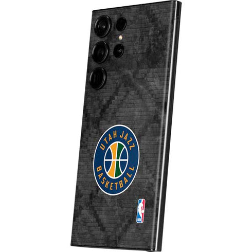 NBA Utah Jazz Black Rust Galaxy S23 Ultra Skin