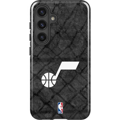 NBA Utah Jazz Black Rust Galaxy S24 Plus Impact Case