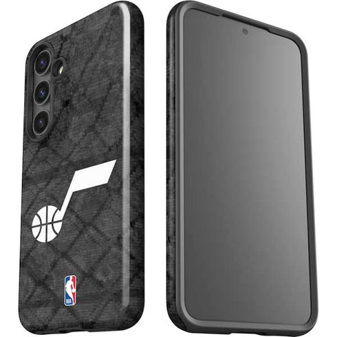 NBA Utah Jazz Black Rust Galaxy S24 Plus Impact Case