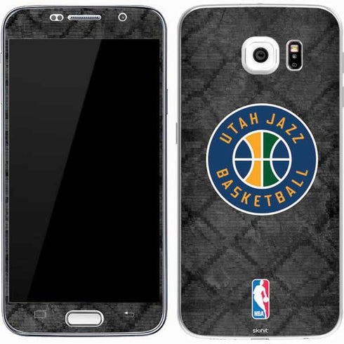 NBA Utah Jazz Black Rust Galaxy S7 Skin