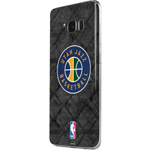 NBA Utah Jazz Black Rust Galaxy S8 Skin