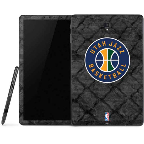 NBA Utah Jazz Black Rust Samsung Galaxy Tab Skin