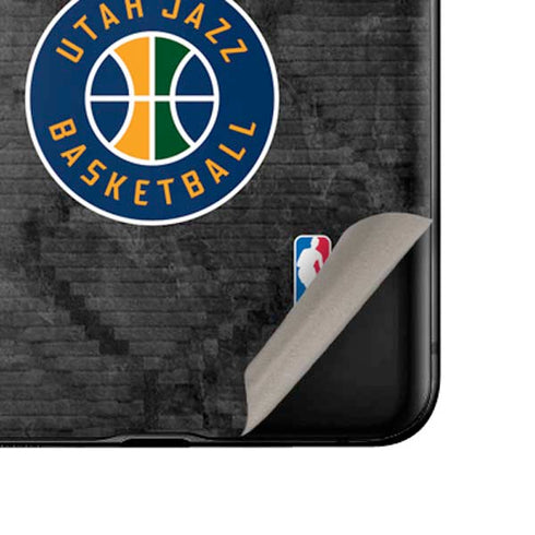 NBA Utah Jazz Black Rust Galaxy Z Flip Skin