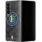 NBA Utah Jazz Black Rust Galaxy Z Fold4 5G Skin