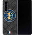 NBA Utah Jazz Black Rust Galaxy Z Fold4 5G Skin