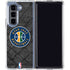 NBA Utah Jazz Black Rust Galaxy Z Fold5 5G Clear Case