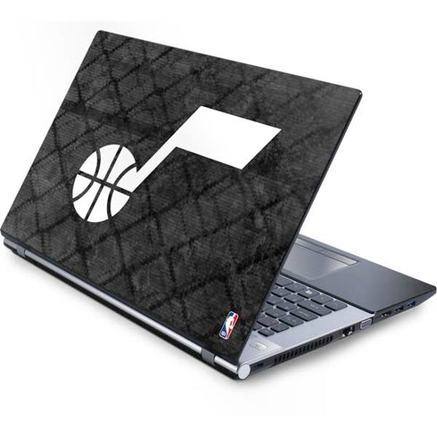 NBA Utah Jazz Black Rust Generic Laptop Skin