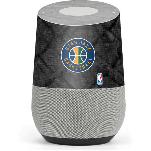 NBA Utah Jazz Black Rust Google Home Skin