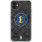 NBA Utah Jazz Black Rust iPhone 11 Clear Case