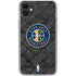 NBA Utah Jazz Black Rust iPhone 11 Clear Case