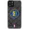 NBA Utah Jazz Black Rust iPhone 11 Pro Clear Case