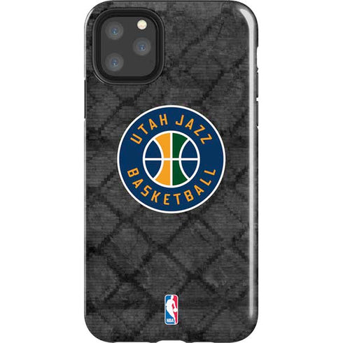 NBA Utah Jazz Black Rust iPhone 11 Pro Max Impact Case