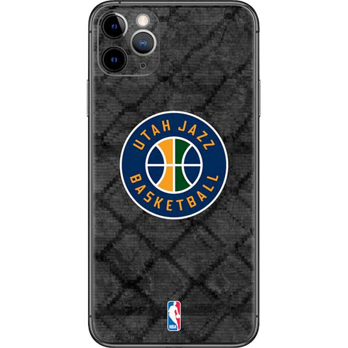NBA Utah Jazz Black Rust iPhone 11 Pro Max Skin