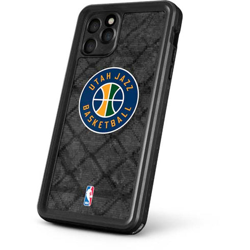 NBA Utah Jazz Black Rust iPhone 11 Pro Max Waterproof Case