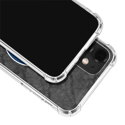 NBA Utah Jazz Black Rust iPhone 12 Clear Case