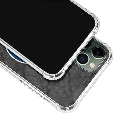 NBA Utah Jazz Black Rust iPhone 12 Pro Max Clear Case