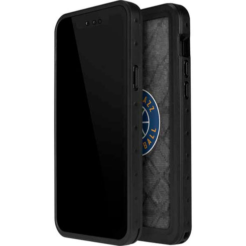 NBA Utah Jazz Black Rust iPhone 12 Pro Max Waterproof Case