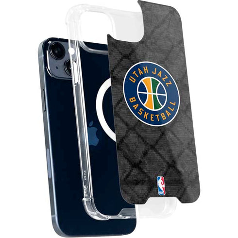 NBA Utah Jazz Black Rust iPhone 13 MagSafe Case
