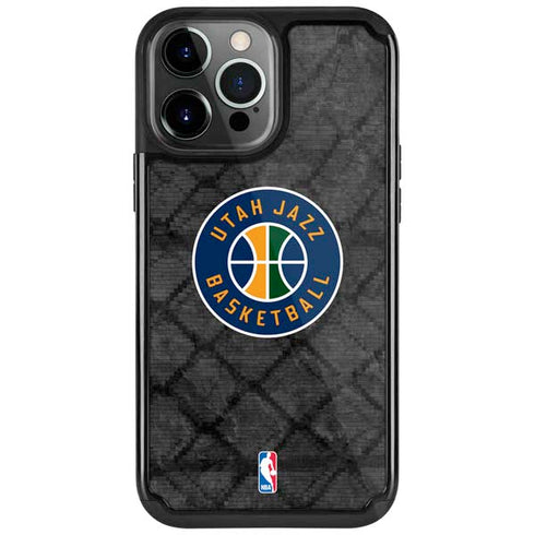 NBA Utah Jazz Black Rust iPhone 13 Pro Cargo Case
